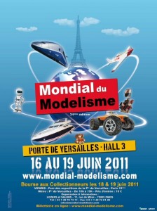 Mondial du Modélisme 2011 - Affiche #1